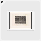 アートポストカード-The Javelin Thrower
 - エドワード マイブリッジ Postcard.