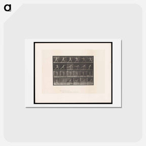 アートポストカード-The Javelin Thrower
 - エドワード マイブリッジ Postcard.