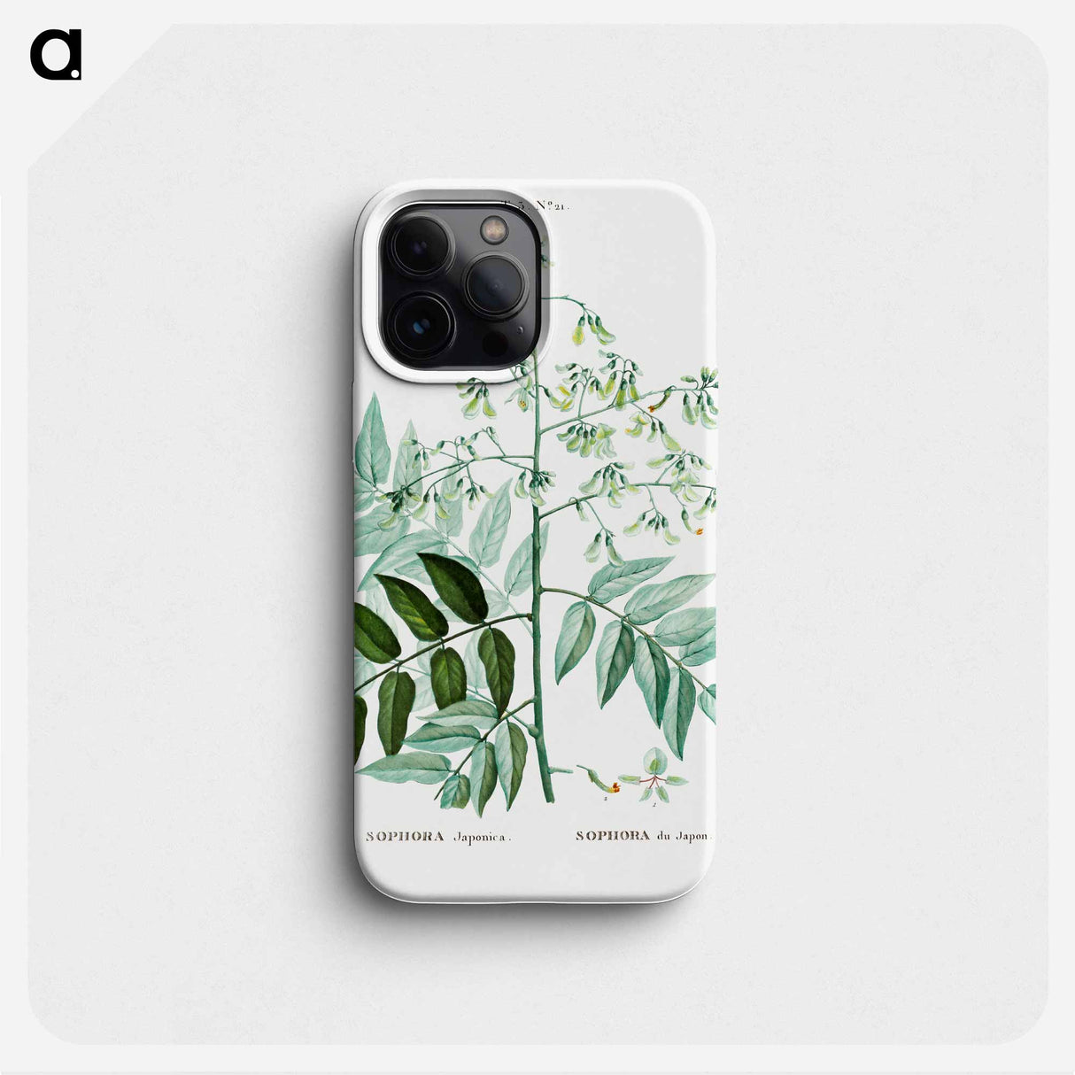 Japanese pagoda tree - Pierre Joseph Redouté Phone Case.