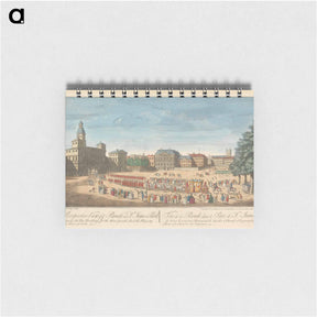 アートメモ帳-A Perspective View of ye Parade in St. James's Park. The Treasury, The New Buildings for the Horse Guards, And His Majesty going to the House of Lords
 - イェール大学アートギャラリー Memo.