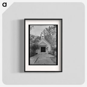 アートポスター-Chapel near Donaldsonville
 - ラッセル リー Poster.