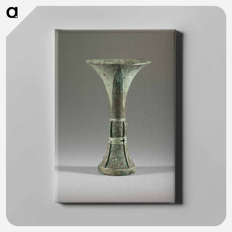 アートパネル-Wine Vessel gu with Birds, Dragons, and Spirals
 - セントルイス美術館 Canvas.