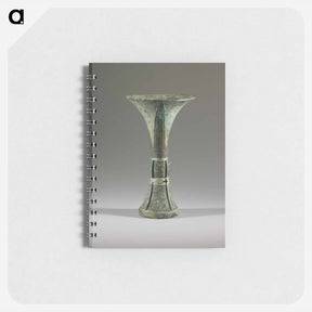 アートメモ帳-Wine Vessel gu with Birds, Dragons, and Spirals
 - セントルイス美術館 Memo.