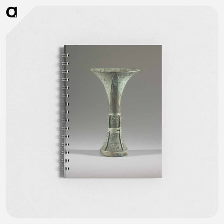 アートメモ帳-Wine Vessel gu with Birds, Dragons, and Spirals
 - セントルイス美術館 Memo.