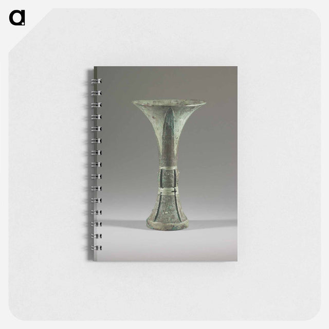 アートメモ帳-Wine Vessel gu with Birds, Dragons, and Spirals
 - セントルイス美術館 Memo.