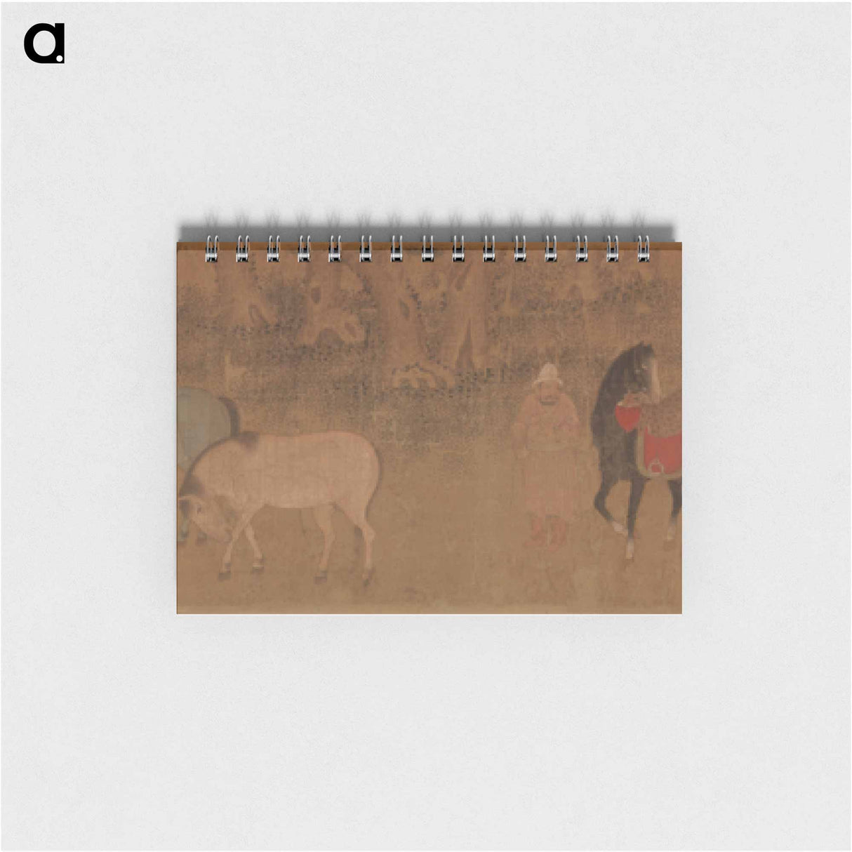 アートメモ帳-Figures and Horses in Landscape
 - バーンズ・コレクション Memo.