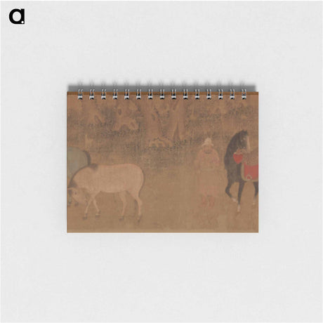 アートメモ帳-Figures and Horses in Landscape
 - バーンズ・コレクション Memo.