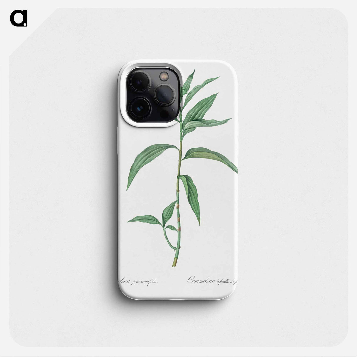 Dayflower - Pierre Joseph Redouté Phone Case.