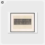 アートポストカード-Man with a Load
 - エドワード マイブリッジ Postcard.