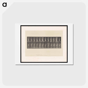 アートポストカード-Man with a Load
 - エドワード マイブリッジ Postcard.