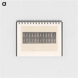 アートメモ帳-Man with a Load
 - エドワード マイブリッジ Memo.