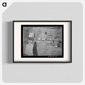 アートポスター-Farm Workers' Shelter
 - ラッセル リー Poster.