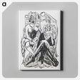 アートパネル-King and Demagogue
 - セントルイス美術館 Canvas.