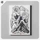 アートパネル-King and Demagogue
 - セントルイス美術館 Canvas.
