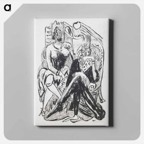 アートパネル-King and Demagogue
 - セントルイス美術館 Canvas.