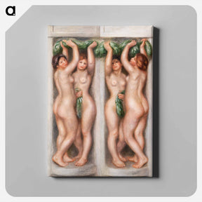 アートパネル-Caryatids
 - バーンズ・コレクション Canvas.