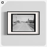 Main street of Nyssa, Oregon - Dorothea Lange Poster.