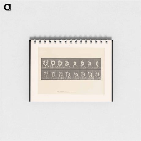 アートメモ帳-Posing Pouches
 - エドワード マイブリッジ Memo.
