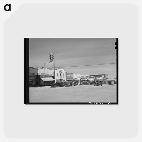 アートポストカード-Hobbs, New Mexico
 - ラッセル リー Postcard.