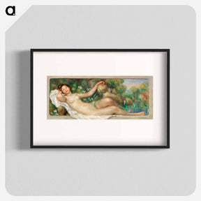 アートポスター-Reclining Nude (La Source)
 - バーンズ・コレクション Poster.