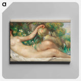 アートパネル-Reclining Nude (La Source)
 - バーンズ・コレクション Canvas.