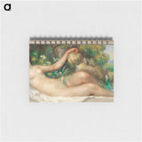 アートメモ帳-Reclining Nude (La Source)
 - バーンズ・コレクション Memo.
