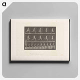 アートパネル-Sprinting Man
 - エドワード マイブリッジ Canvas.