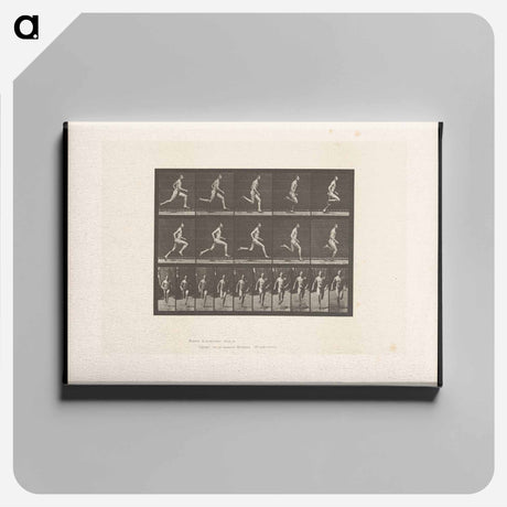アートパネル-Sprinting Man
 - エドワード マイブリッジ Canvas.