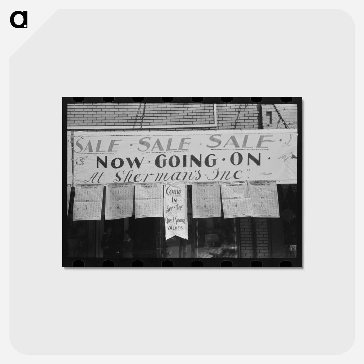アートポストカード-Spring Sale, Ponchatoula
 - ラッセル リー Postcard.