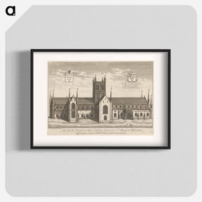 アートポスター-The North Prospect of the Cathedral Church of St. Mary at Worcester
 - イェール大学アートギャラリー Poster.