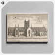 アートパネル-The North Prospect of the Cathedral Church of St. Mary at Worcester
 - イェール大学アートギャラリー Canvas.