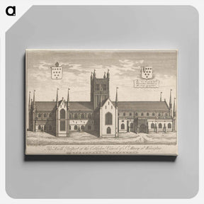 アートパネル-The North Prospect of the Cathedral Church of St. Mary at Worcester
 - イェール大学アートギャラリー Canvas.