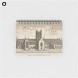 アートメモ帳-The North Prospect of the Cathedral Church of St. Mary at Worcester
 - イェール大学アートギャラリー Memo.