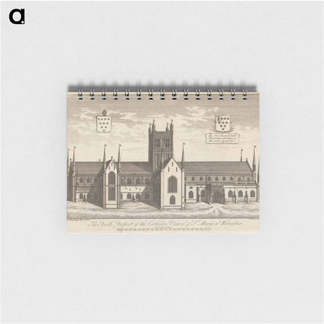 アートメモ帳-The North Prospect of the Cathedral Church of St. Mary at Worcester
 - イェール大学アートギャラリー Memo.