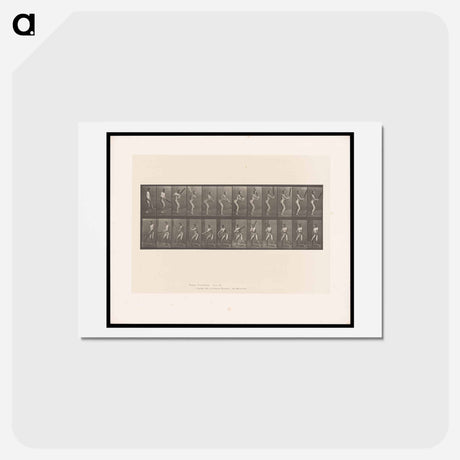 アートポストカード-Batting Man
 - エドワード マイブリッジ Postcard.