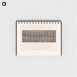 アートメモ帳-Batting Man
 - エドワード マイブリッジ Memo.