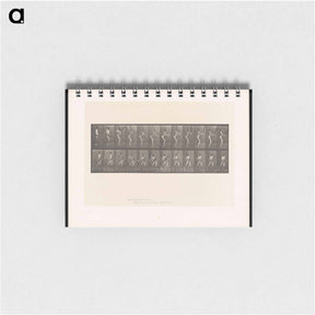 アートメモ帳-Batting Man
 - エドワード マイブリッジ Memo.