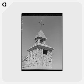 アートポストカード-Catholic Church, Bernalillo County
 - ラッセル リー Postcard.