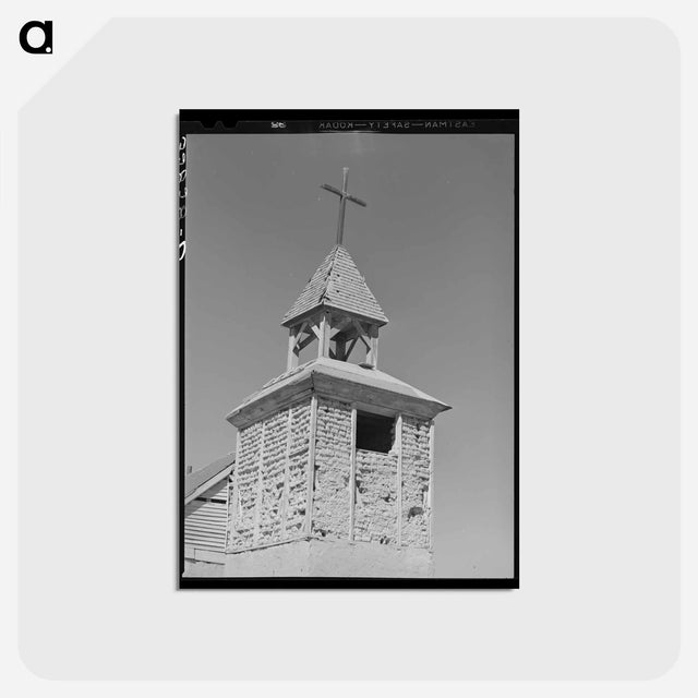 アートポストカード-Catholic Church, Bernalillo County
 - ラッセル リー Postcard.