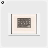 アートポストカード-Boxing Match
 - エドワード マイブリッジ Postcard.