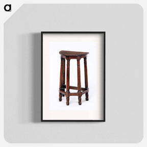 アートポスター-Five-Legged Table
 - バーンズ・コレクション Poster.