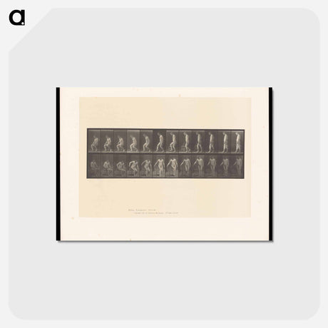 アートポストカード-Rising Man
 - エドワード マイブリッジ Postcard.