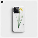 Rush daffodil illustration - Pierre Joseph Redouté Phone Case.