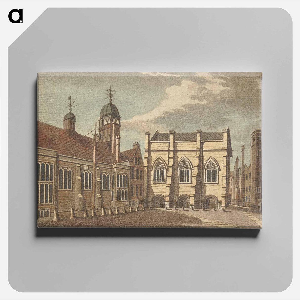 アートパネル-Lincoln's Inn Hall and Chapel
 - イェール大学アートギャラリー Canvas.