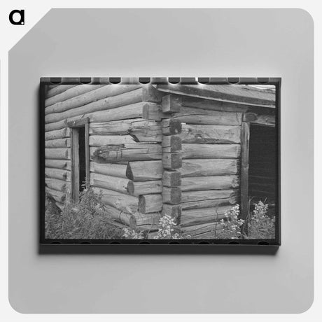 アートパネル-Back Porch, San Antonio
 - ラッセル リー Canvas.
