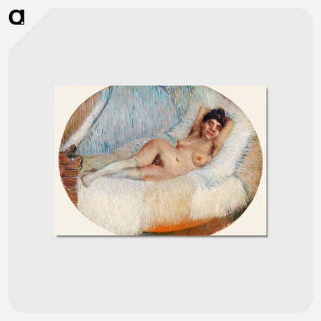 アートポストカード-Reclining Nude
 - バーンズ・コレクション Postcard.