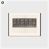 アートポストカード-Bare-Knuckle Boxing
 - エドワード マイブリッジ Postcard.