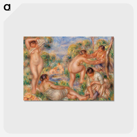 アートポストカード-Bathing Group
 - バーンズ・コレクション Postcard.