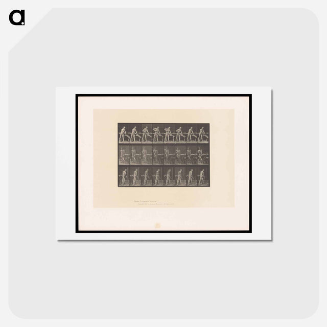 アートポストカード-The Carpenter
 - エドワード マイブリッジ Postcard.