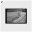 アートポストカード-Rail Fence, San Juan County
 - ラッセル リー Postcard.